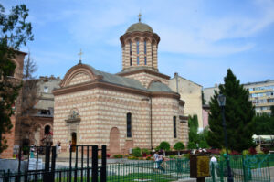 turist in Bucuresti