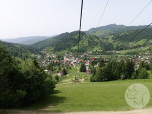 cu telescaunul din Borsa spre Cascada Cailor