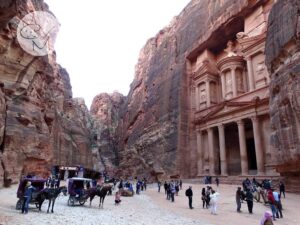 Dupa-amiaza la Petra, Iordania